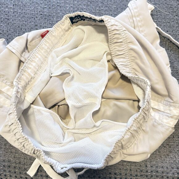 Vintage Y2K Abercrombie & Fitch Tuggers Swim Board Shorts Mens Large W36 Red Tab - Picture 9 of 12